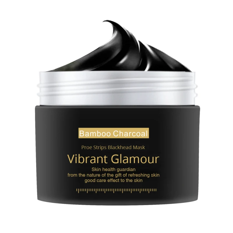 

NEW bamboo charcoal blackhead tearing mask shrink pores oil control deeply cleaning Peel Masks remover nose black mask face care