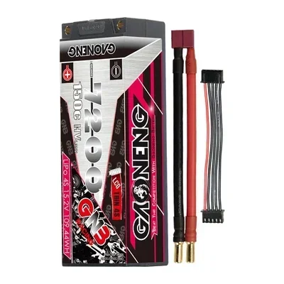 Gaoneng GNB LCG Thin 4S HV 15.2V 7200mAh 150C Deans T-plug Hardcase Lipo battery