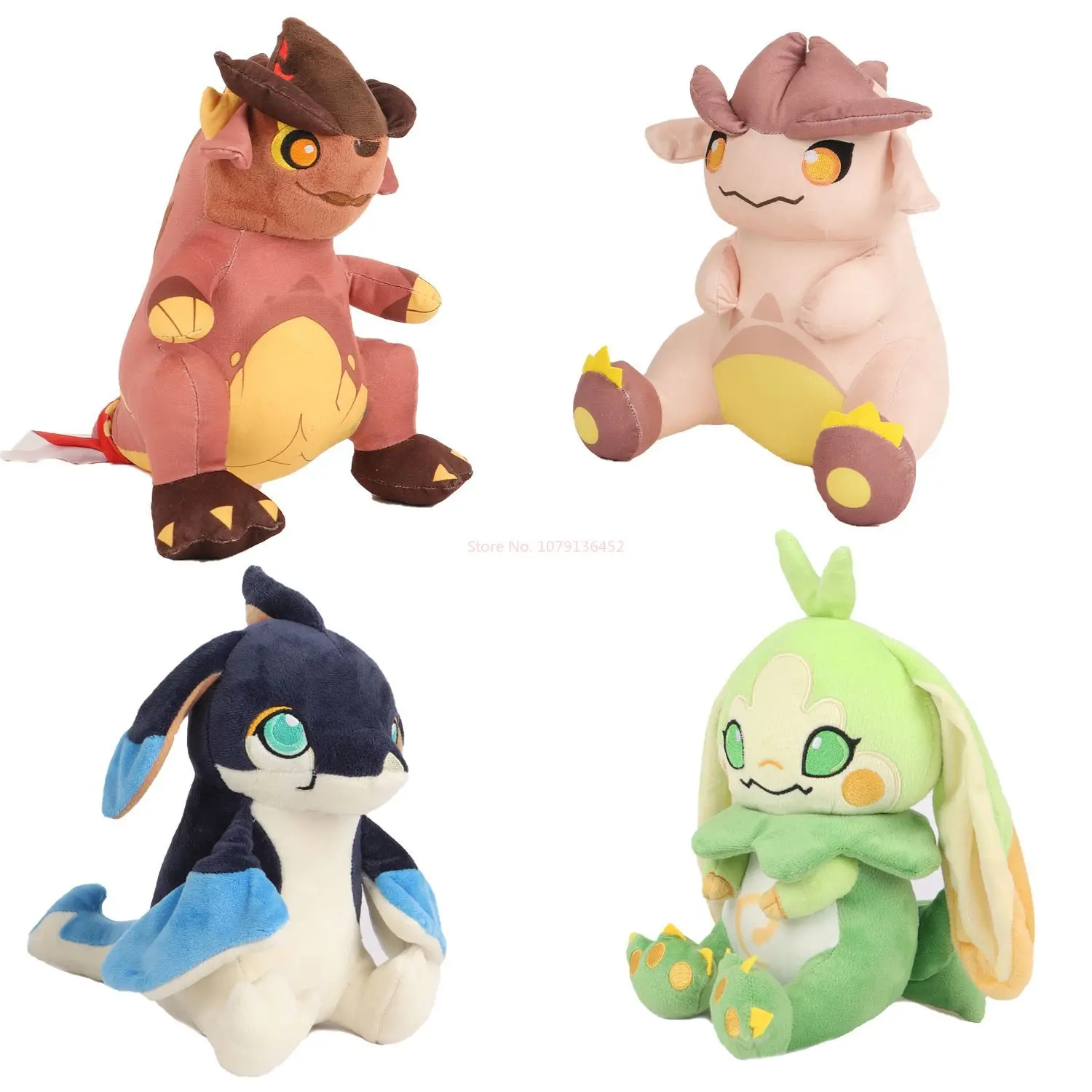 Genshin Impact Natlan милые игровые куклы Koholasaurs Yumkasaur Tepetlisauri аниме периферийные игрушки