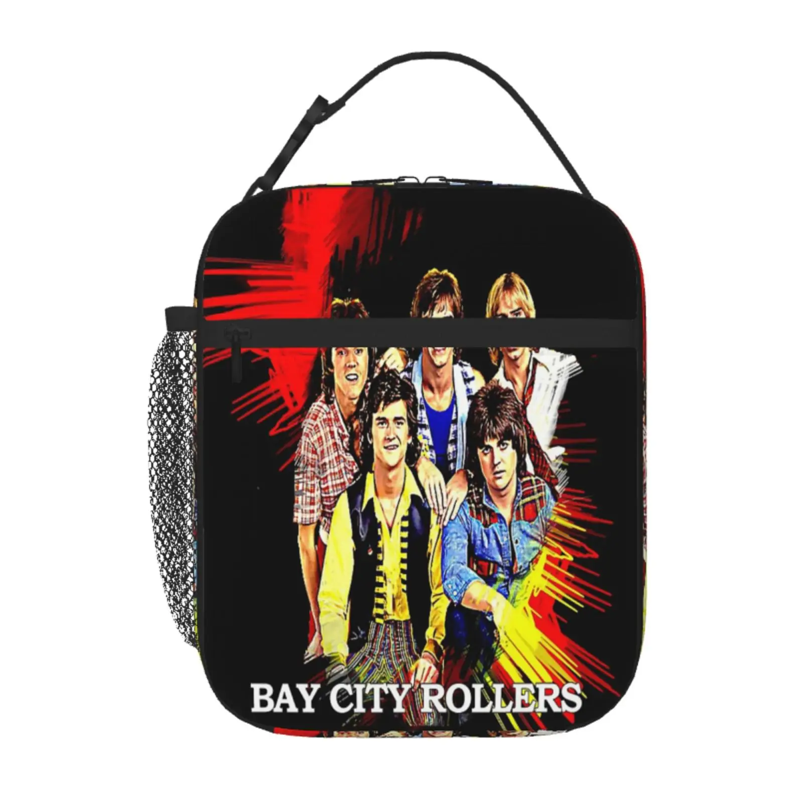 

Bay City Rollers Merchandise Insulated Lunch Box Thermo Container Thermal Fridge Bag Lunchbox Bag Kawaii Bag