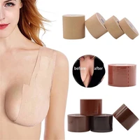 women invisible boob tape bra self adhesive bra backless breast cover tape push up nipple bra tape nipple lift pad strapless bra