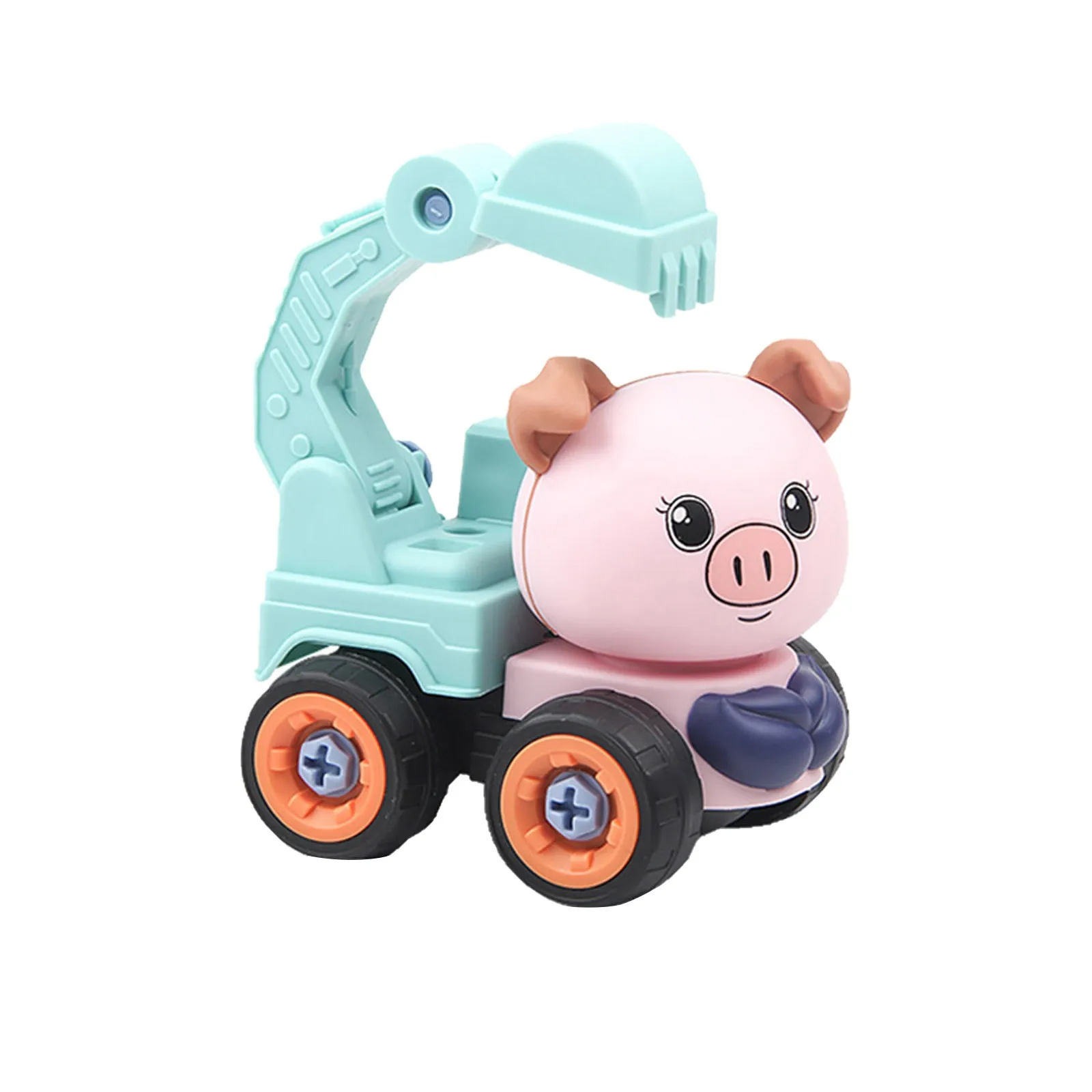 

1 шт. винт для мальчиков креативный инструмент автомобиль игрушки животные дети Сделай Сам гайка разборка инженерный грузовик Детские обуч...