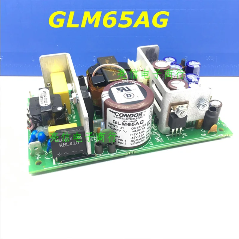 

Оригинальный новый блок питания для CONDOR + 5V +-12V GLM65AG 100-240VAC