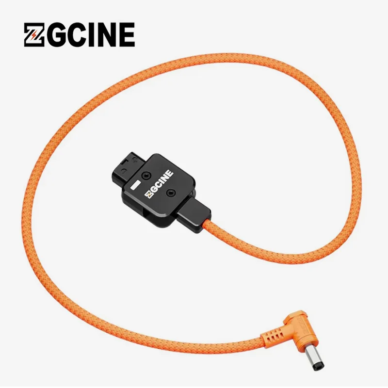 Фото Кабель питания ZGCINE D-Tap к постоянному току 5,5*2,5 мм для монитора Amaran 60ds 60xs Atomos Ninja V, монитора Feelworld, светодиодная подсветка Hollyland Mars №1