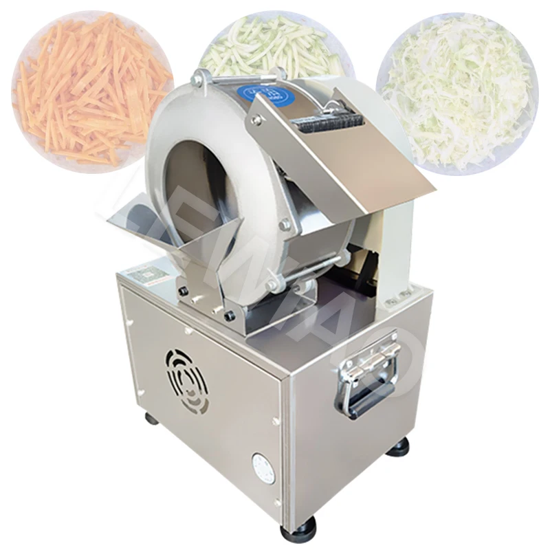 

Commercial Vegetable Slicer Shredder Machine Multi Function Automatic Cutting Machine Potato Carrot Slicing Maker 220V