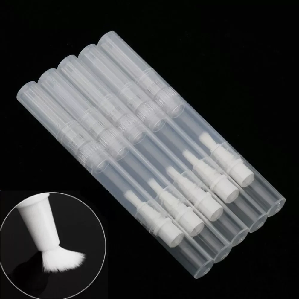 

3ml Empty Twist Pen with Brush Refillable Bottle Cosmetic Container Nail Polish Tube for Balm Nail Art Paint Mascara Oils