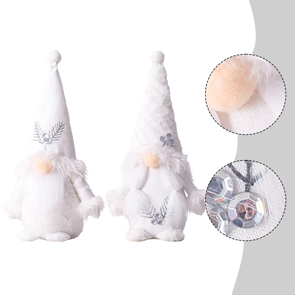 Рождественская безликая кукла кукла-гном Украшение рождественской елки