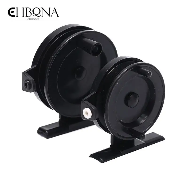 Plastic Ice Winter Fishing Reels For Fly Fishing Reverse Spinning Braking Gram Wheel Fishing Tackle Tools