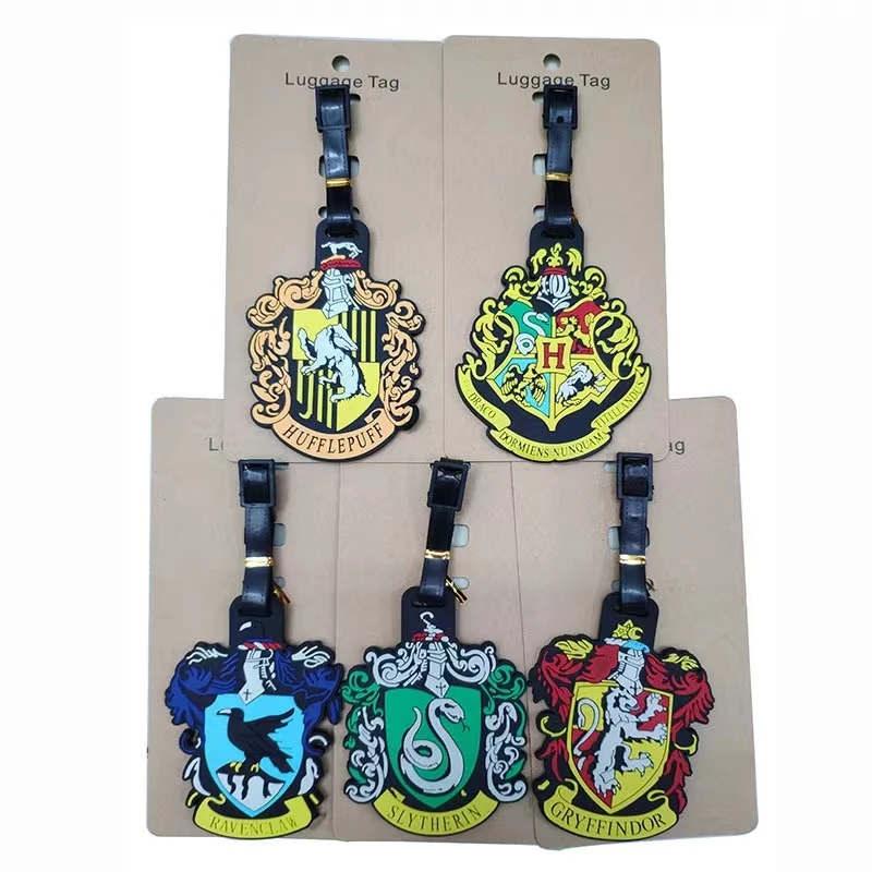 

30pcs/Pack Luggage Tag Cartoon Travel Accessories Silica Gel Suitcase ID Address Baggage Boarding Tag Portable Label Promotion
