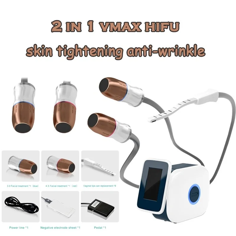 

V Max with 3.0mm 4.5mm 2 Cartridges Vmax Face Lift Machine for Salon Use