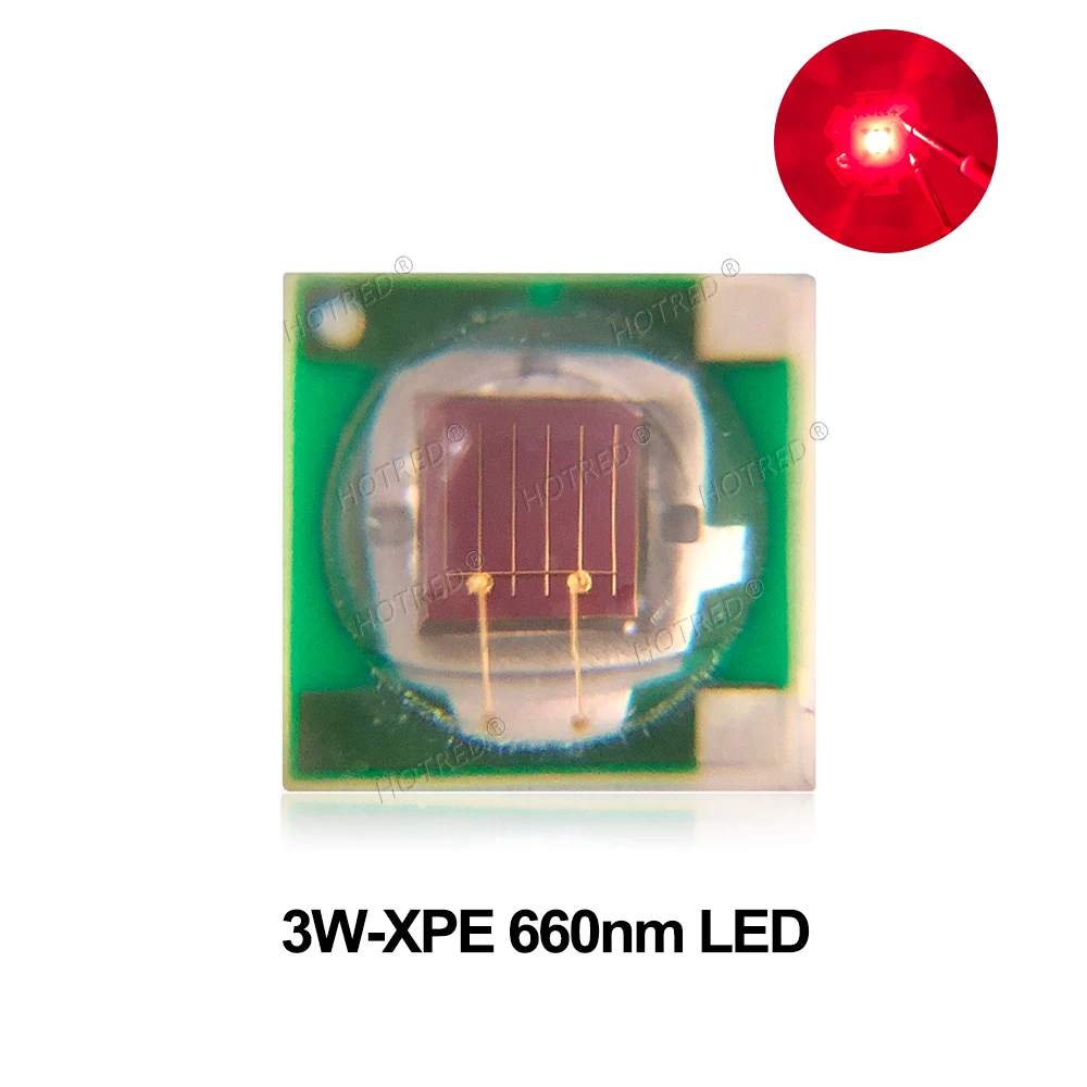 

LED лампы для растений HotRed 3W 50 шт.