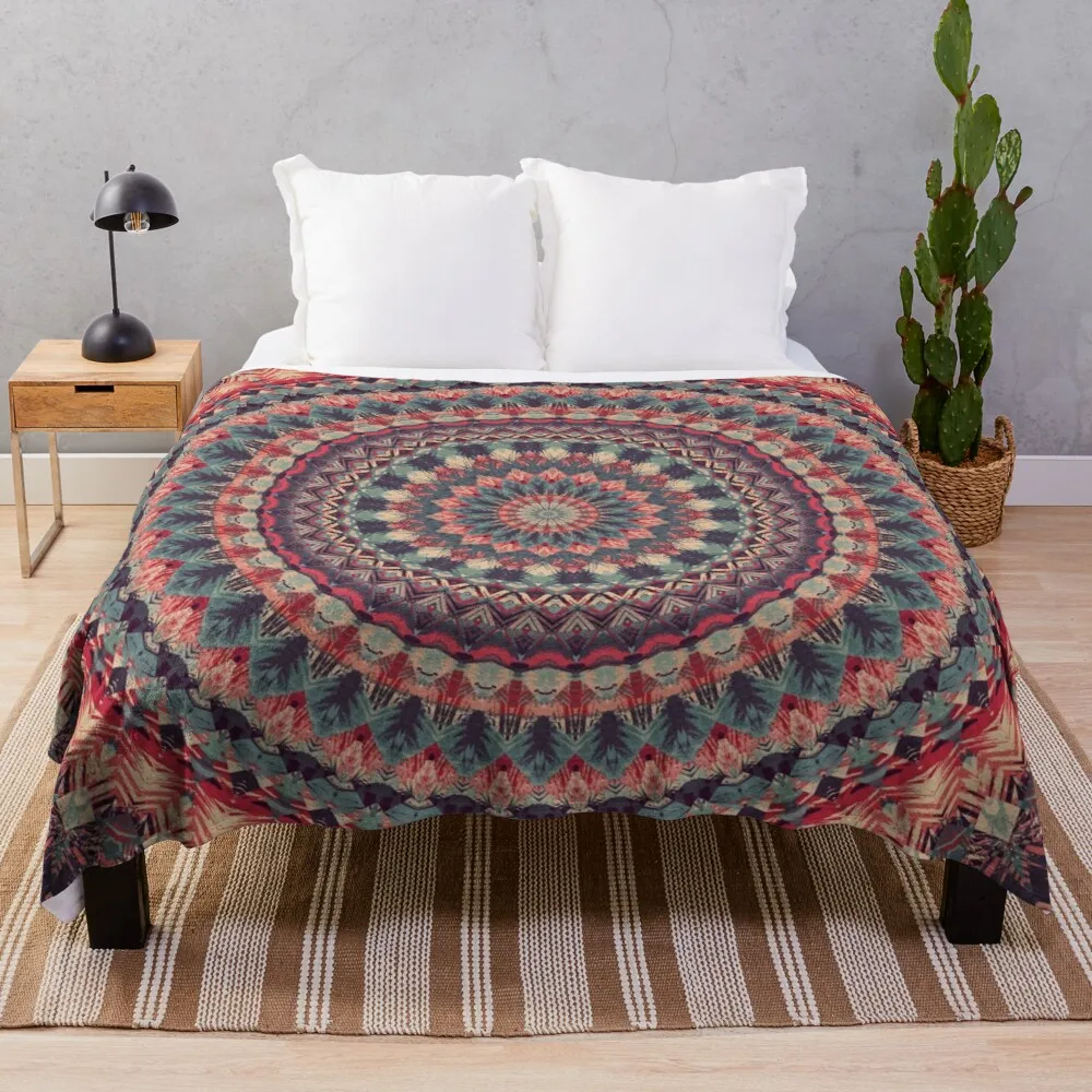 

Mandala 126 cobertor de lance macio macio macio cobertores moda sofá cobertores cobertor de flanela