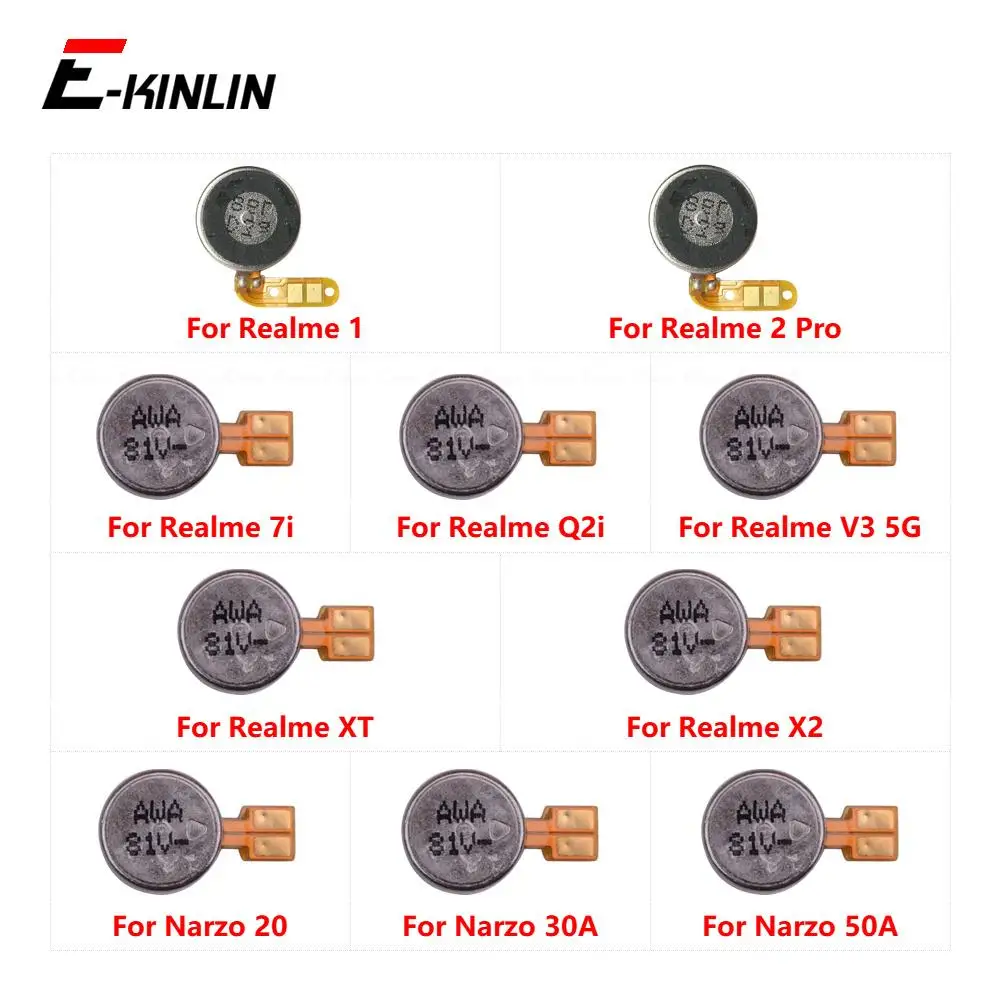 Вибрационный гибкий кабель для OPPO Realme 1 2 Pro 7i Q2i Q5 5G V3 XT X2 Narzo 20 30A 50A запчасти ремонта