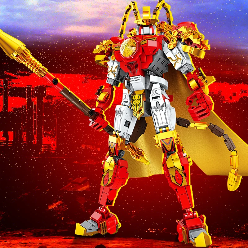 Черный Миф: Wukong Аниме 3d Стереоскопические Строительные Блоки Деко Модель Игрушки