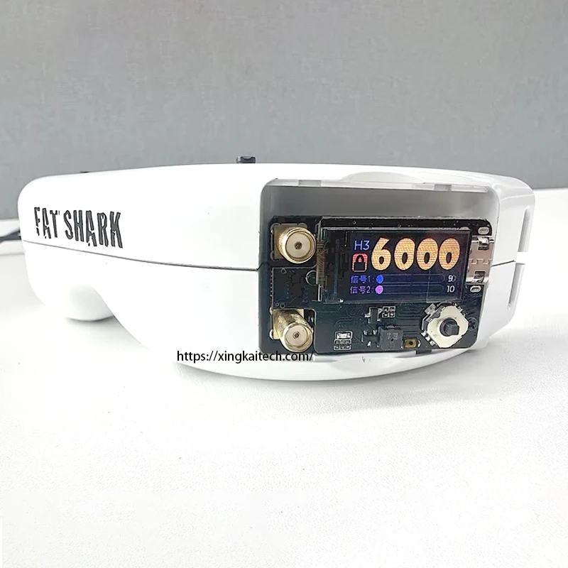 Модуль приемника с двойной антенной 4 9G 5 8G 6G PLUS 70CH FPV VRX прямым подключением