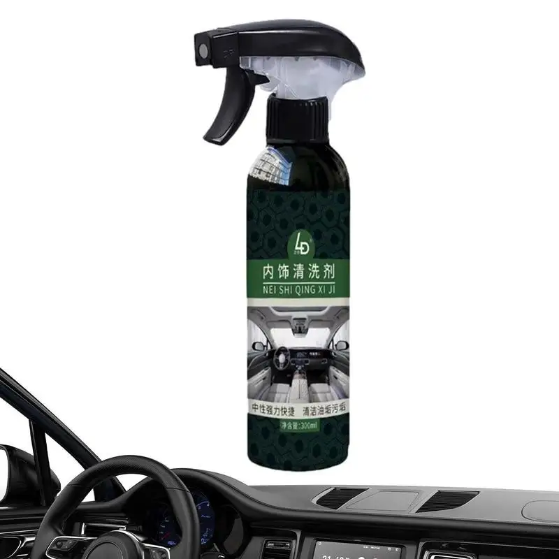 

Effective 300ml Foaming Cleaner Car Detailing Spray For All Purpose Cleaner Ceiling Cars Seat Door Wash Vehicle Interior Clean