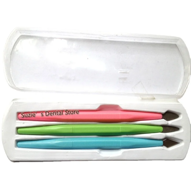 

Керамический инструмент для стоматологической лаборатории, 3 шт., нож для резки фарфорового порошка