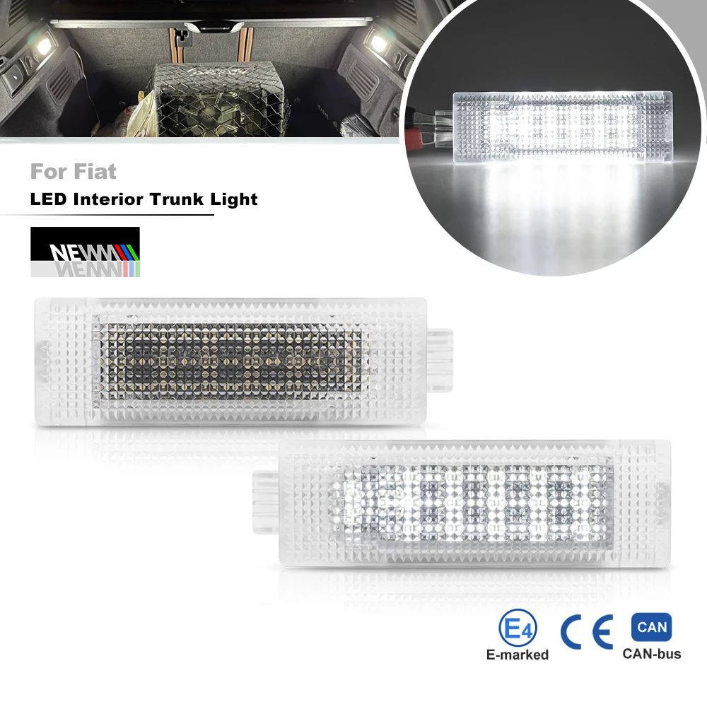 

Светодиодный светильник багажника для Fiat Bravo 07-14 Doblo 00-10 Linea Canbus, внутренний светильник для перчаточного ящика, освещение багажного отделения