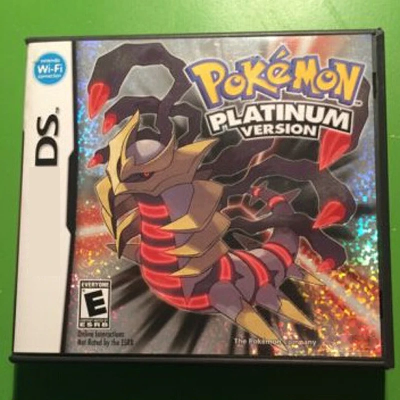 

NDSI Pokemon Series Memory Card Consolas De Videojuegos Platinum Belt Packaging Exquisite English Language USA Version