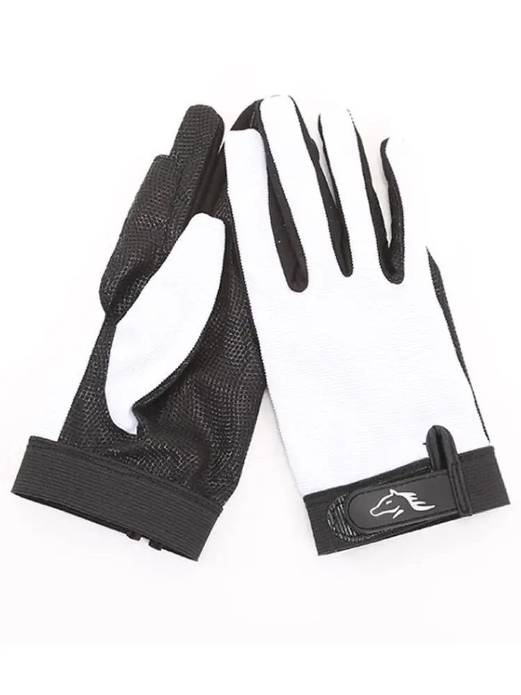 Силиконовые противоскользящие перчатки для верховой езды MXLINA