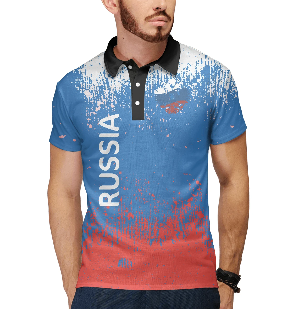 Купить Поло Мужское Россия