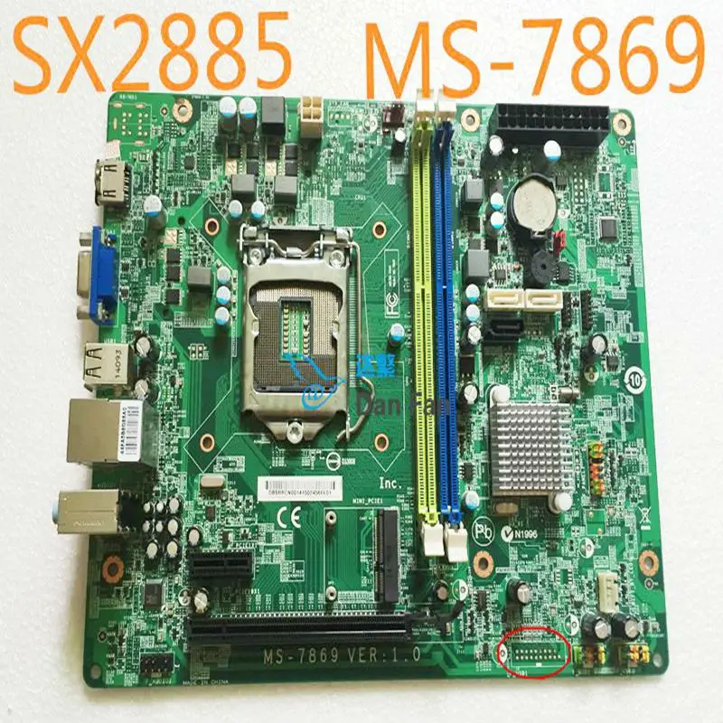 

MS-7869 For ACER TC-605 TC-705 SX2885 Motherboard LGA1150 Mainboard 100%tested fully work