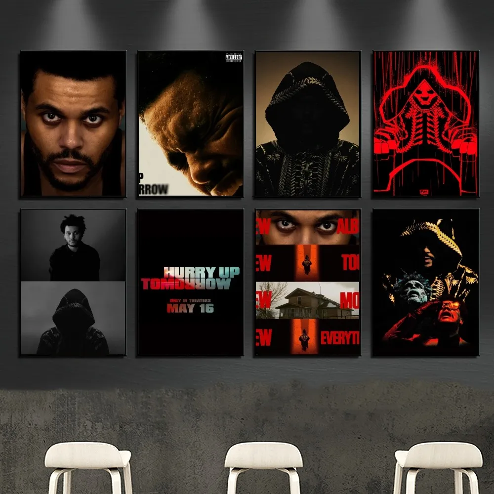 Hurry Up Tomorrow Weeknd Постер