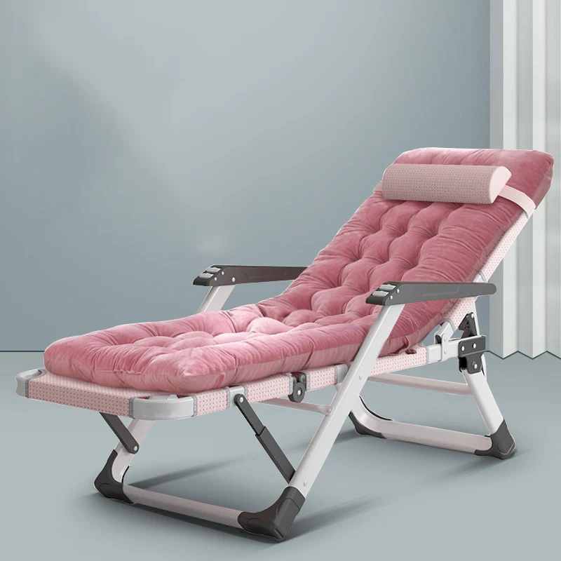 

Portable Pool Chaise Lounge Outdoor Lazy Chair Stylish Fold Relaxing Chair Modern Minimalist Silla Mesedora Garden Furniture