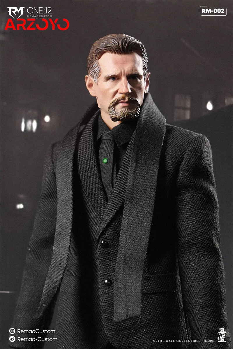 В НАЛИЧИИ Remad Custom RM-002 1/12 Liam Neeson Фигурка 6 дюймов Мужская фигурка солдата Полный