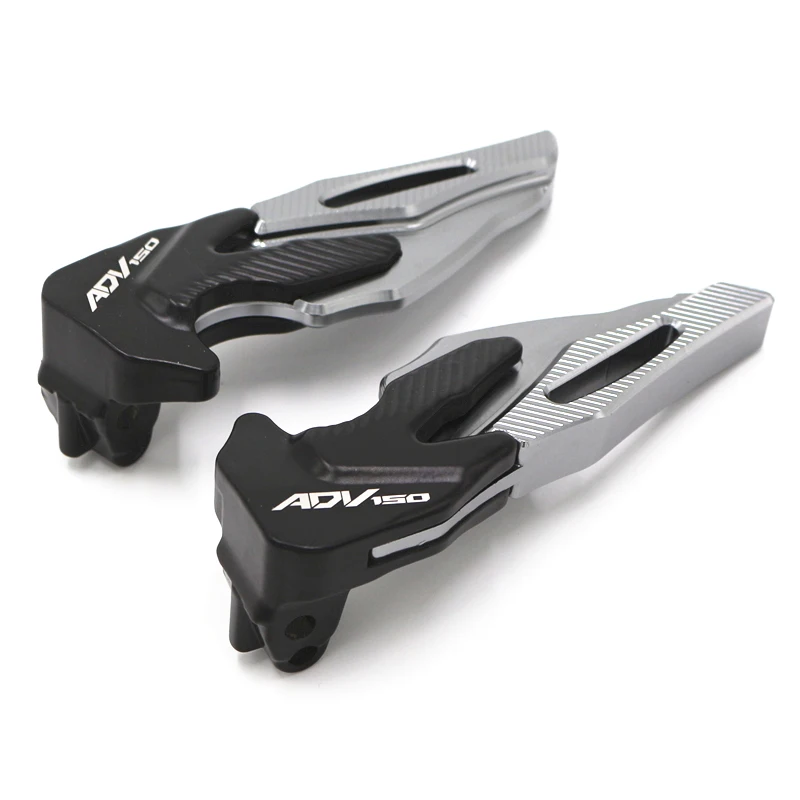 

Для Honda ADV150 ADV160 ADV 150 160 аксессуары для мотоциклов ЧПУ Алюминиевый задний комплект подножки подставка для ног Подножки педаль