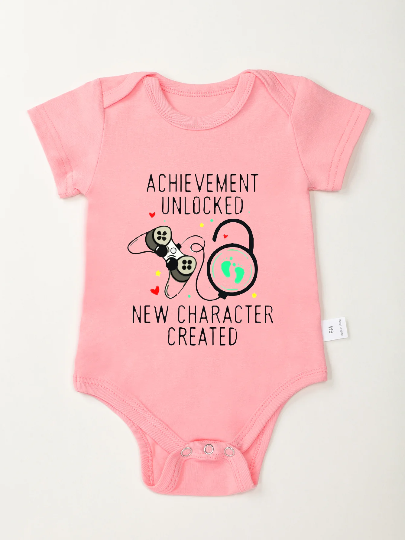 Комбинезон для новорожденных с коротким рукавом разблокированный