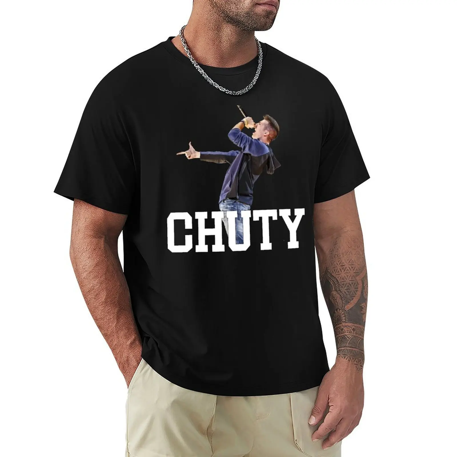 Фото Chuty - ESP- FMS SPAIN - URBAN ROOSTERS 2023, футболка, быстросохнущие топы больших размеров, спортивные облегающие футболки для мужчин №3