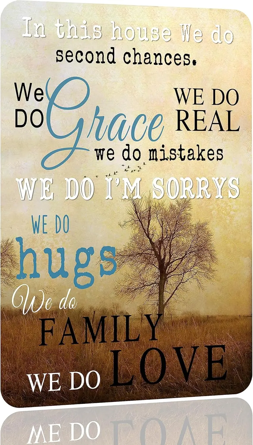 Songx nsprtonl Цитаты Motvtonl Fmly Wll rt Metl Sgns Декор для спальни Lvng Room Decor 12 &quotx 8&quot