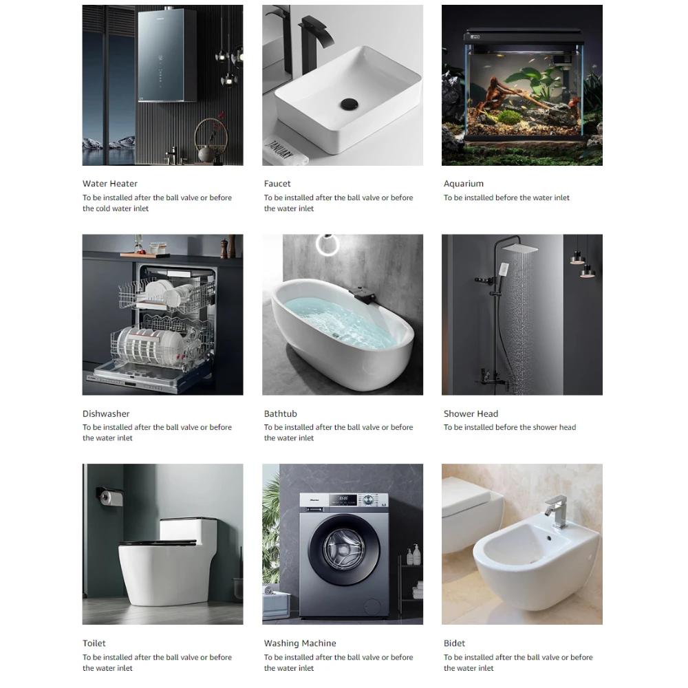 Система фильтрации воды без соли цвет белый