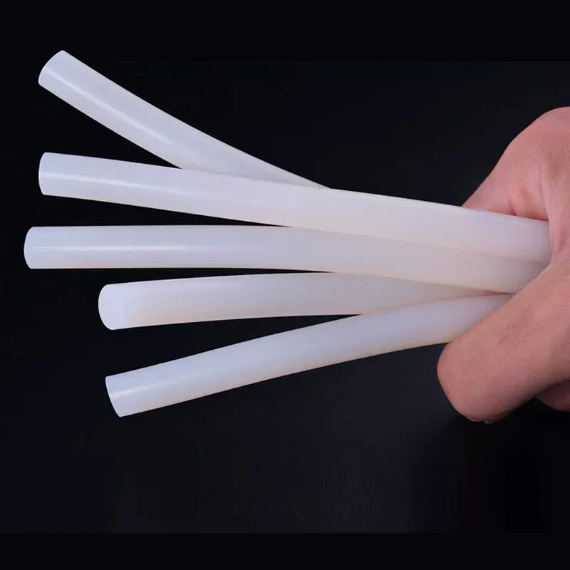 Уплотнительный шнур из твердой силиконовой резины белый уплотнительный