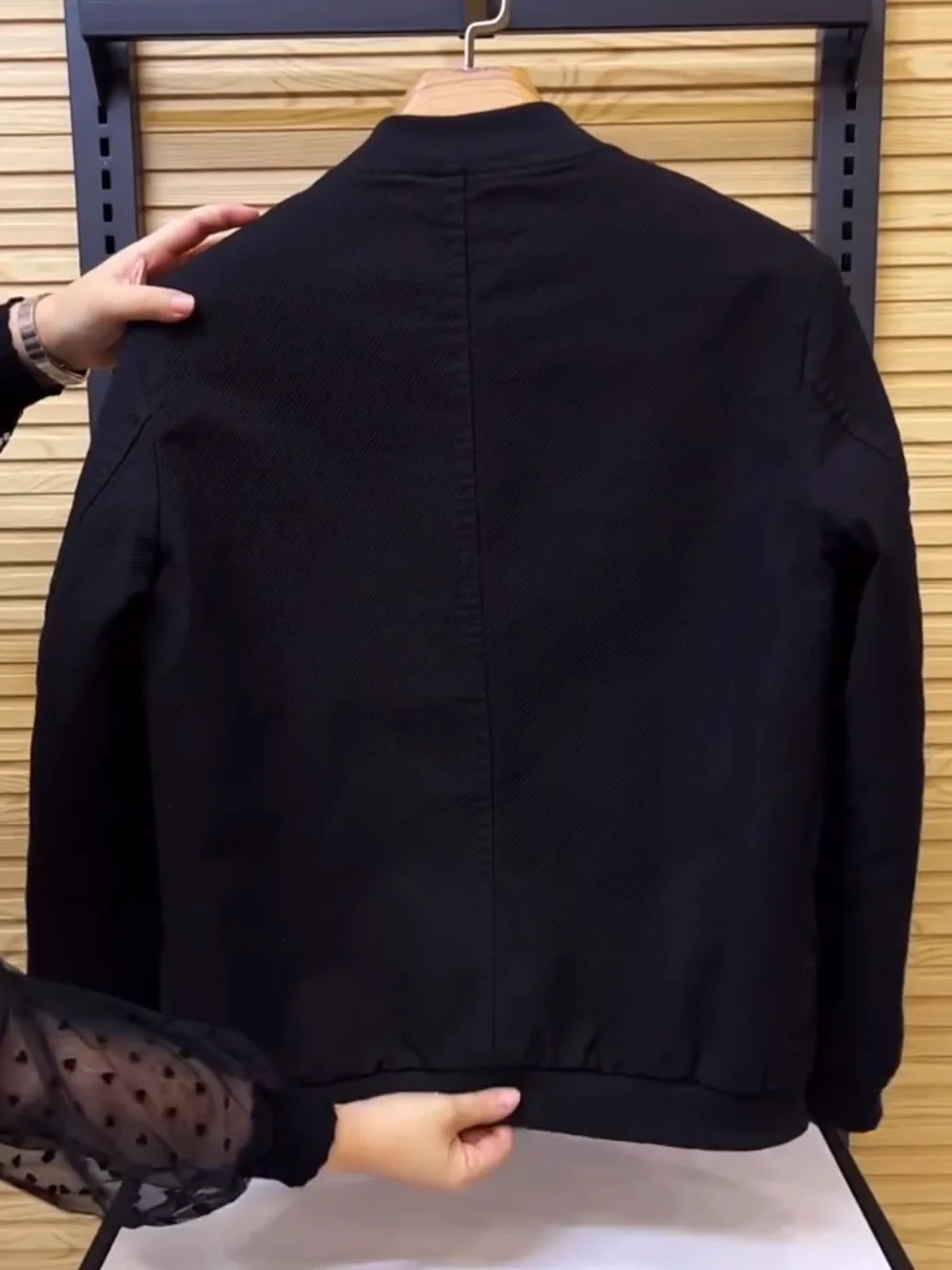 Высококачественная джинсовая куртка Мужская популярная Повседневная на весну и