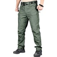military tactical pants men multi pockets cargo pants combat army training overalls mens waterproof spring summer trousers male