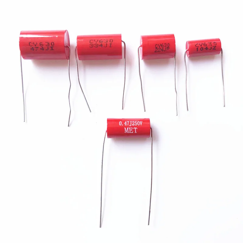 Audiophiler Axial MKP Capacitor Audio 250V 400V 630V 10UF/400V 0.1UF 0.22UF 0.33UF 6.8UF 7.5UF 8.2UF AEAK |