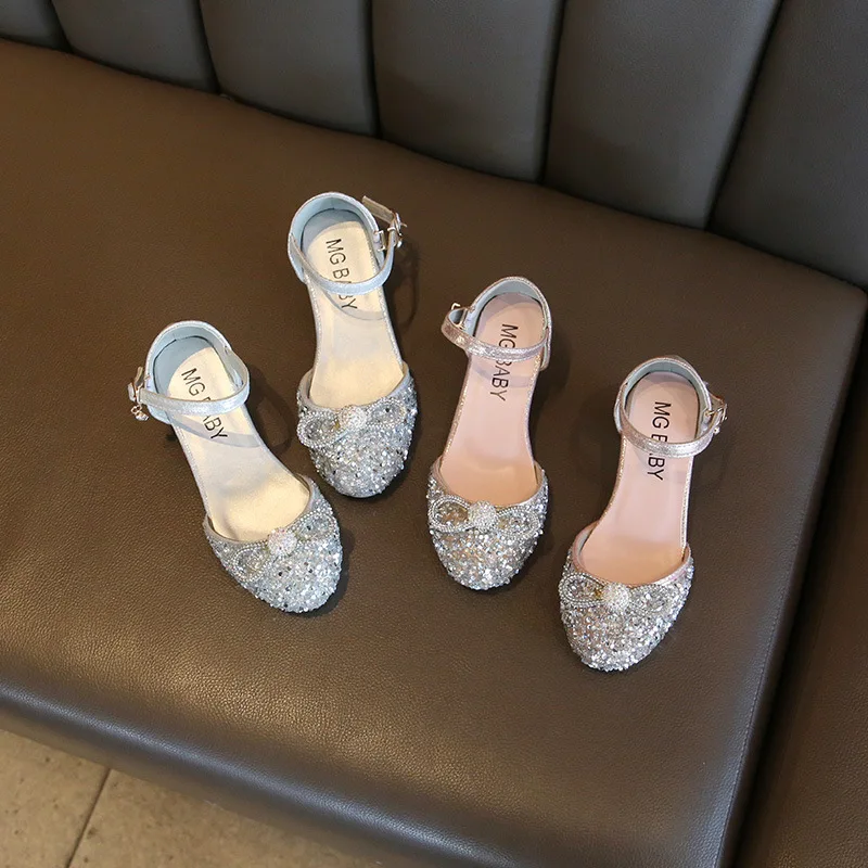 Туфли на высоком каблуке для девочек вечерние свадебные классические туфли