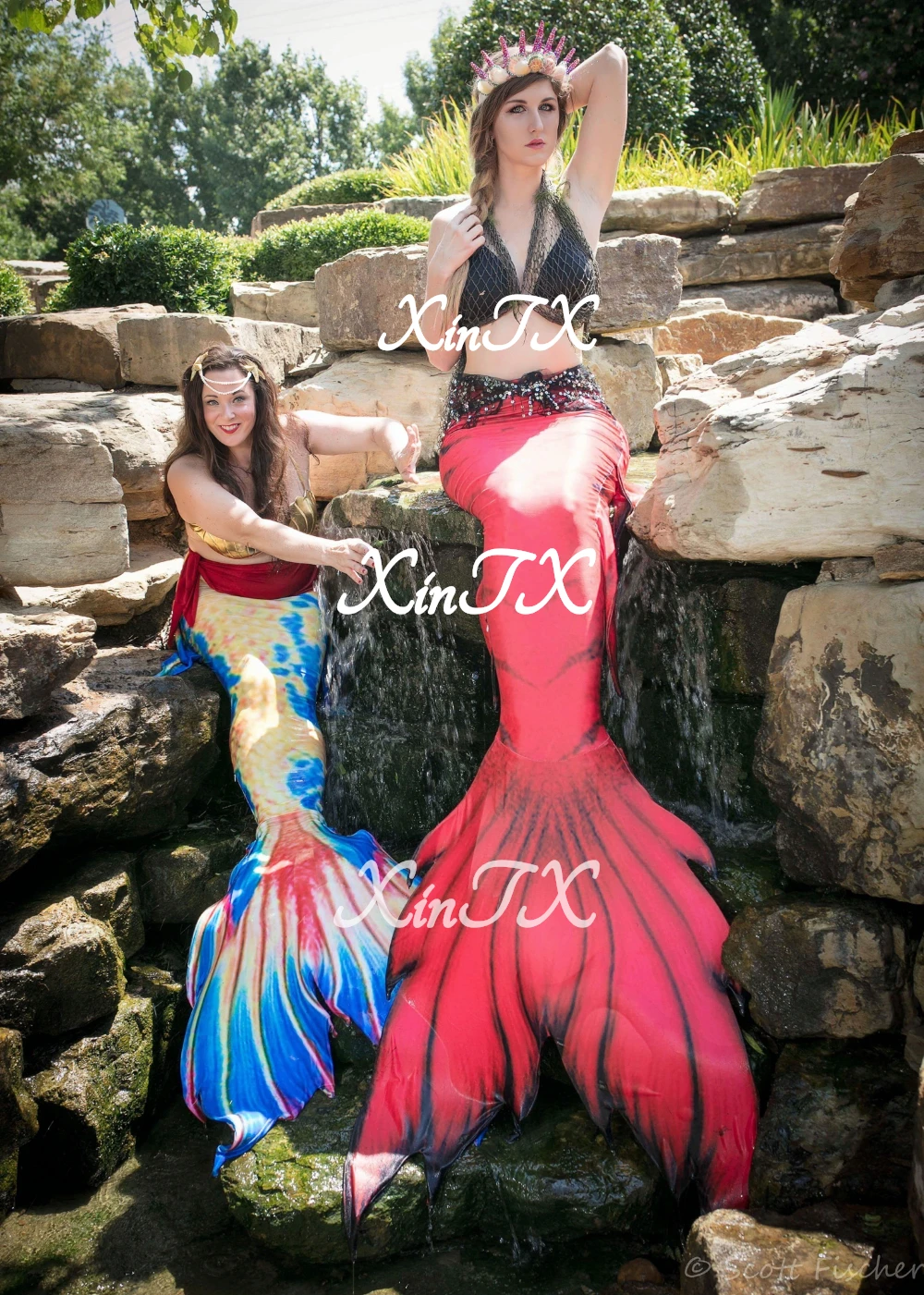 Лидер продаж 2022 купальный костюм для аквариума женщин взрослых и детей с хвостом