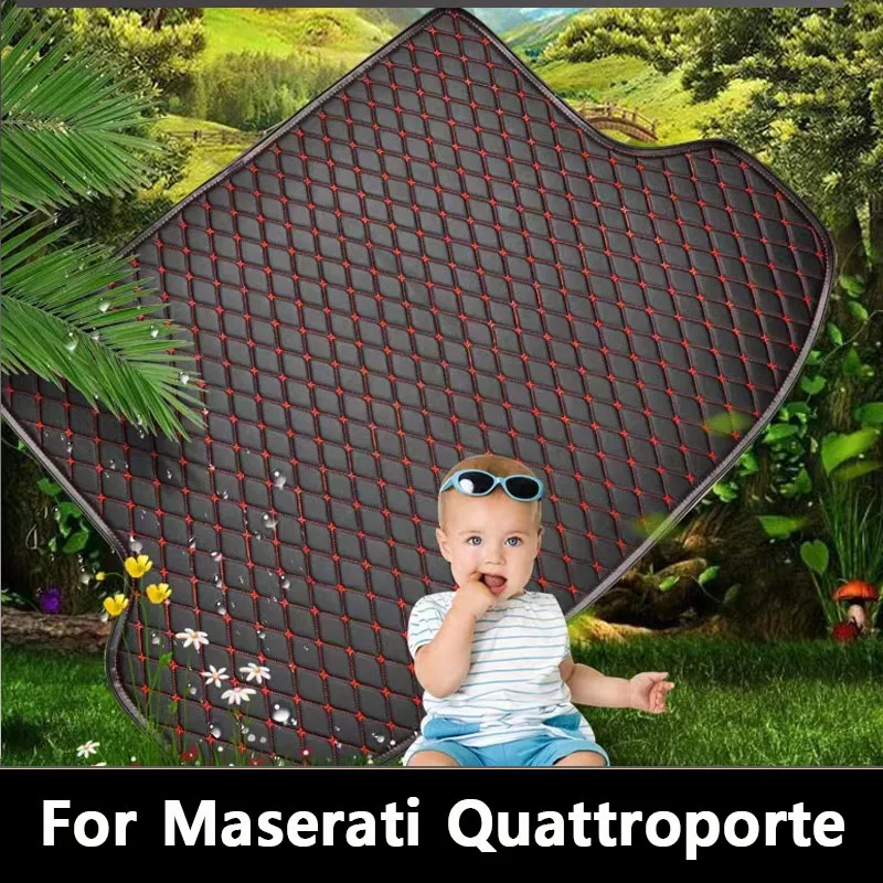 

Car trunk mat for Maserati Quattroporte 2013 2014 2015 2016 2017 2018 2019 Cargo Liner Carpet Interior Parts Accessories Cover