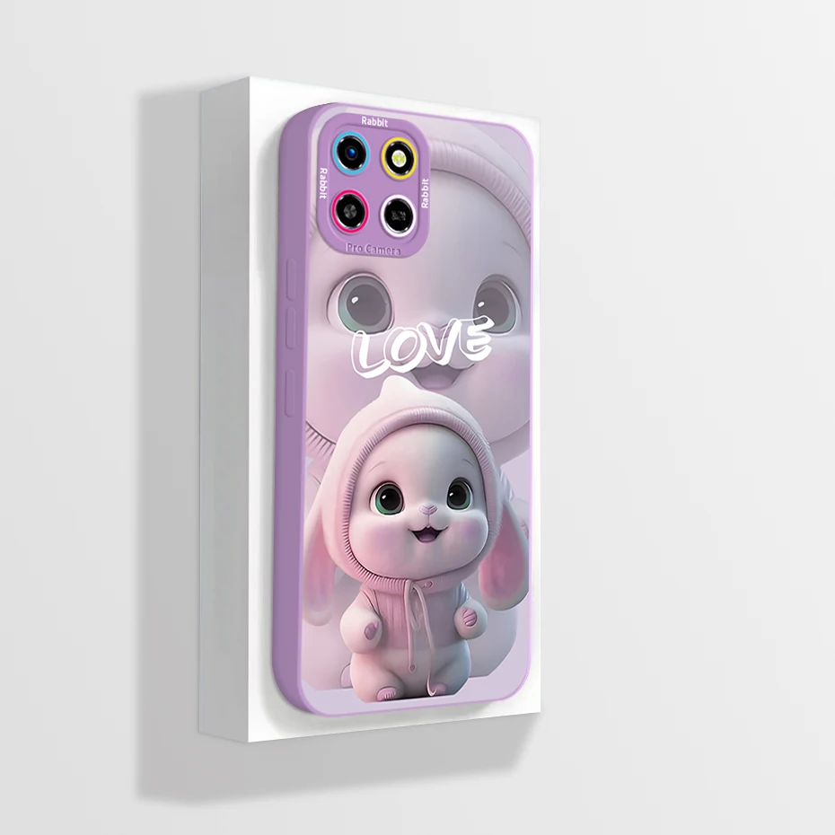 Для Infinix Smart 6 HD X6512 &quotSmart6 2022 искусственный квадратный жидкий силиконовый