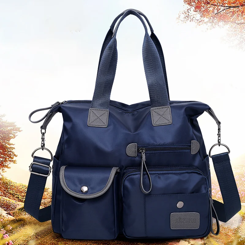 

Nylon Women Shoulder Bag Fashion Handbags Waterproof Crossbody Bag Large Capacity Multifunctional Tote Travel r