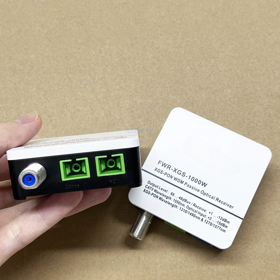 Пассивный оптический приемник FFTX 10G XGS-PON WDM CATV минимодовый пассивный 1550 нм-1 ~-12 дБ