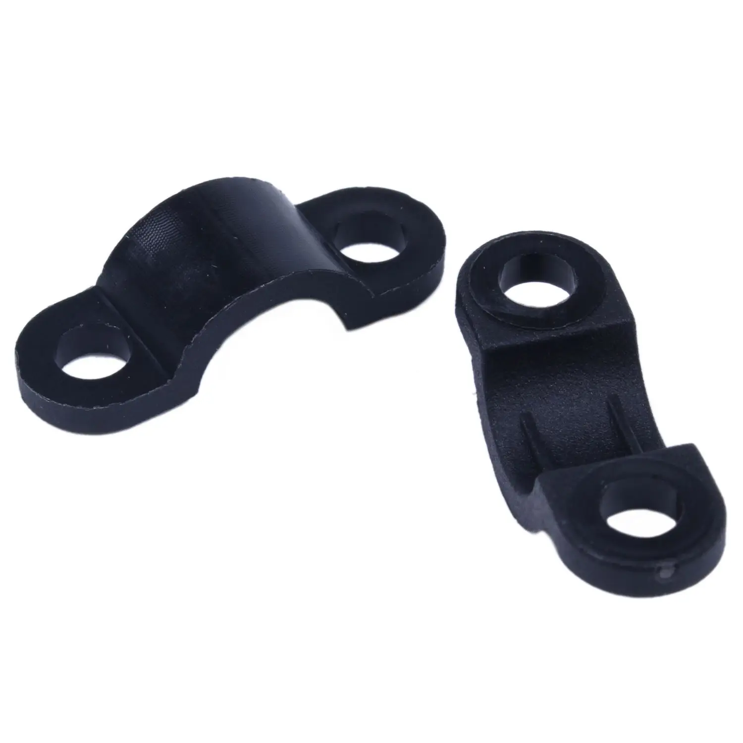 

70Pcs Screws Mounted Arched Cable Clamp Clip Tie 21 x 7mm for 3mm Wire