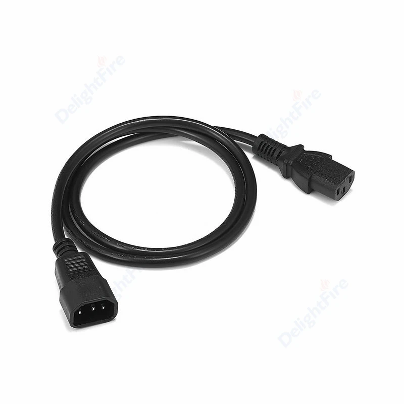 

Кабель питания IEC C13 C14, 0,5 м, 1 м, 1,5 м, 10 м