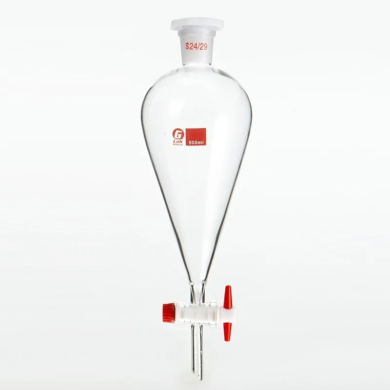 

Стеклянная воронка с поршнем PTFE 30-1000 мл