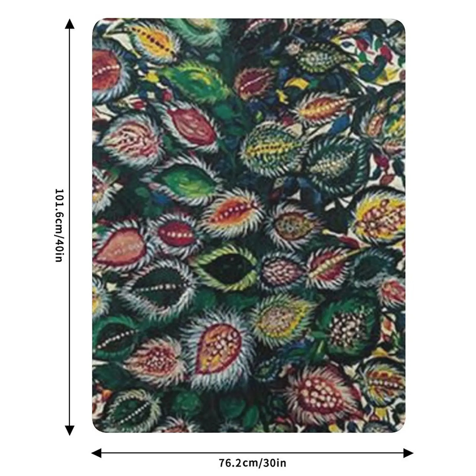 Feuilles - Seraphine Louis - Коллекция любимых художников - Плед-покрывало в винтажном стиле - Ворсистые летние пледы (art.: 3920dcbcae0ca) - 3920dcbcae0ca