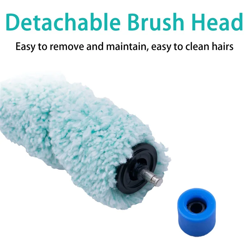 2 шт. мягкая основная роликовая щетка для ILIFE Shinebot W400 W450 W455 запасные части щетки