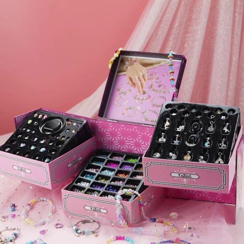 Семейный набор для изготовления браслетов самодельный браслет из бисера